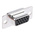MH Connectors MHDDS 15 Way Cable Mount D-sub Connector Socket, 2.99mm Pitch