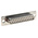 Amphenol ICC D 25 Way Through Hole D-sub Connector Socket, 2.76mm Pitch
