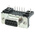 Amphenol ICC Delta D 9 Way Right Angle Through Hole D-sub Connector Socket, 2.74mm Pitch, with 4-40 UNC