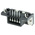 Amphenol ICC Delta D 9 Way Right Angle Through Hole D-sub Connector Socket, 2.74mm Pitch, with 4-40 UNC