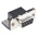 Amphenol ICC Delta D 9 Way Right Angle Through Hole D-sub Connector Socket, 2.74mm Pitch, with M3 Inserts