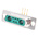 FCT from Molex FM 2 (Power/Coax), 5 (Signal) Way Right Angle Through Hole D-sub Connector Socket