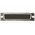 HARTING D-Sub Standard 50 Way Right Angle Through Hole D-sub Connector Socket, 2.76mm Pitch, with M3 Threaded Inserts