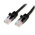 Startech Black PVC Cat5e Cable UTP, 1m Male RJ45/Male RJ45