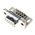 Provertha TMC 9 Way Right Angle Through Hole D-sub Connector Socket, 2.84mm Pitch, with Guide Frame