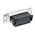 Provertha TMC-SK 15 Way Right Angle Cable Mount D-sub Connector Plug, 1.27mm Pitch