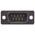 TE Connectivity Amplimite HDF-20 9 Way Right Angle Cable Mount D-sub Connector Plug, 2.77mm Pitch