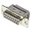 HARTING D-Sub Standard 15 Way Right Angle Cable Mount D-sub Connector Socket, 2.77mm Pitch