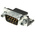 TE Connectivity Amplimite HD-20 9 Way Right Angle Through Hole D-sub Connector Plug, 2.74mm Pitch, with 4-40 UNC Female