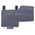 ERNI 144 9 Way Right Angle Cable Mount D-sub Connector Socket
