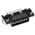 Amphenol ICC Delta D 15 Way Right Angle Through Hole D-sub Connector Socket, 2.74mm Pitch