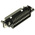 Amphenol FCI Delta D 25 Way Right Angle Through Hole D-sub Connector Socket, 2.76mm Pitch