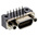 Glenair MWDM 15 Way Right Angle Through Hole D-sub Connector Socket, 2.54mm Pitch