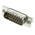 Amphenol L717DS 15 Way Through Hole D-sub Connector Plug, 2.77mm Pitch, with 4-40 UNC, Threaded Insert