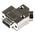 Amphenol 9 Way Panel Mount D-sub Connector Socket