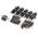 Amphenol 9 Way Panel Mount D-sub Connector Socket