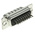 ITT Cannon ZD*A 26 Way Panel Mount D-sub Connector Plug, 2.29mm Pitch