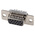 HARTING 15 Way Cable Mount D-sub Connector Socket, 2.29mm Pitch