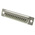 ASSMANN WSW A-DF 25 Way Panel Mount D-sub Connector Socket, 2.77mm Pitch