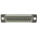 ASSMANN WSW A-DF 25 Way Panel Mount D-sub Connector Socket, 2.77mm Pitch