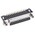 ASSMANN WSW A-DF 25 Way Right Angle Through Hole D-sub Connector Socket, 2.77mm Pitch, with 4-40 UNC Screwlocks