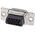 HARTING 15 Way Cable Mount D-sub Connector Plug, 2.29mm Pitch