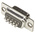 HARTING 9 Way Panel Mount D-sub Connector Socket, 2.77mm Pitch