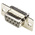 HARTING 9 Way Panel Mount D-sub Connector Socket, 2.77mm Pitch