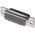HARTING 15 Way Panel Mount D-sub Connector Socket