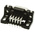 HARTING 9 Way Right Angle Through Hole D-sub Connector Socket, 2.74mm Pitch, with 4-40 UNC Threaded Inserts, Boardlocks