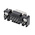 HARTING 9 Way Through Hole D-sub Connector Plug, 2.74mm Pitch, with 4-40 UNC Threaded Inserts, Boardlocks