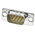 TE Connectivity Amplimite HD-20 9 Way Panel Mount D-sub Connector Plug, 2.74mm Pitch