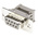 HARTING 9 Way Cable Mount D-sub Connector Socket, 2.77mm Pitch
