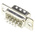 HARTING 9 Way Panel Mount D-sub Connector Plug, 2.77mm Pitch
