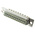 HARTING 25 Way Panel Mount D-sub Connector Plug, 2.77mm Pitch