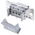 3M 8300 9 Way Right Angle Cable Mount D-sub Connector Socket, 2.8mm Pitch