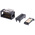 3M 101 14 Way Cable Mount D-sub Connector Plug, 1.27mm Pitch