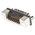 Harting D-Sub 15 Way Right Angle SMT D-sub Connector Plug, 2.76mm Pitch, with Boardlocks, M3 Female Screwlocks