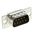 MH Connectors MHDD 9 Way Through Hole D-sub Connector Plug, 2.77mm Pitch