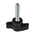 RS PRO Black Wing Clamping Knob, M6