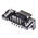 Harting 9 Way Right Angle Through Hole D-sub Connector Socket, 2.74mm Pitch, with Boardlocks, M3 Threaded Inserts