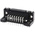 HARTING 15 Way Right Angle Through Hole D-sub Connector Socket, 2.74mm Pitch, with Boardlocks, M3 Threaded Inserts