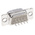 Provertha TMC 9 Way Through Hole D-sub Connector Plug, 2.75mm Pitch