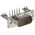 TE Connectivity Amplimite HD-20 9 Way Right Angle Through Hole D-sub Connector Plug, 2.74mm Pitch, with 4-40 UNC