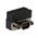 Glenair MWDM 9 Way Right Angle Through Hole D-sub Connector Socket, 2.54mm Pitch