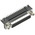 Harting 9 Way Right Angle Through Hole D-sub Connector Plug, 2.77mm Pitch, with 4-40 UNC Threaded Inserts, Boardlocks