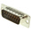 Amphenol ICC FCE17 15 Way Panel Mount D-sub Connector Plug, 2.74mm Pitch