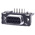 TE Connectivity Amplimite HD-20 9 Way Right Angle Through Hole D-sub Connector Socket, 2.74mm Pitch, with 4-40 UNC,