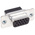 TE Connectivity Amplimite HDP-22 15 Way Cable Mount D-sub Connector Socket