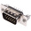 Amphenol ICC 10090928 15 Way Through Hole D-sub Connector Plug, 2.29mm Pitch